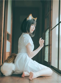 ElyEE子 Vol.117 2023.July B-Dongitsune ~White dress 白洋裝狐少女(38)